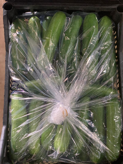 Cucumbers Fresh Product Packaging