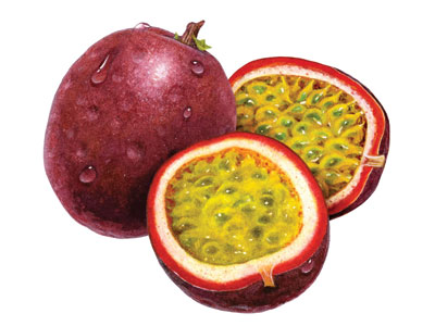 Passion Fruit Fresh Product Packaging